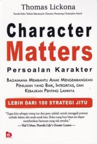 Image of Character Matters : Persoalan Karakter
