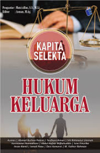 Image of Kapita Selekta Hukum Keluarga