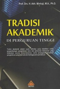 Image of Tradisi Akademik Di Perguruan Tinggi